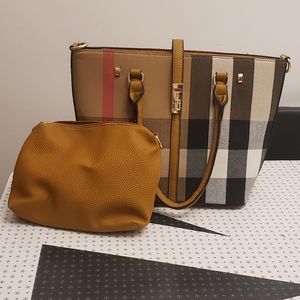 *NEW* 2 piece purse and satchel